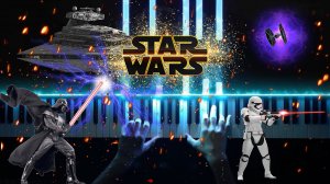 Звездные войны - Imperial march (версия на пианино)