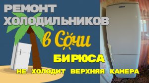 Ремонт холодильника Бирюса, утечка по контуру.