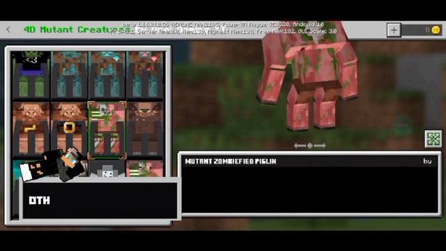 Minecraft PE 1.16 MUTANT 4D Skin | Swooshy смотреть онлайн