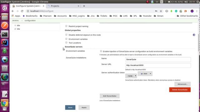 Integrating Jenkins with SonarQube смотреть онлайн