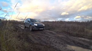 Opel Antara Off road test