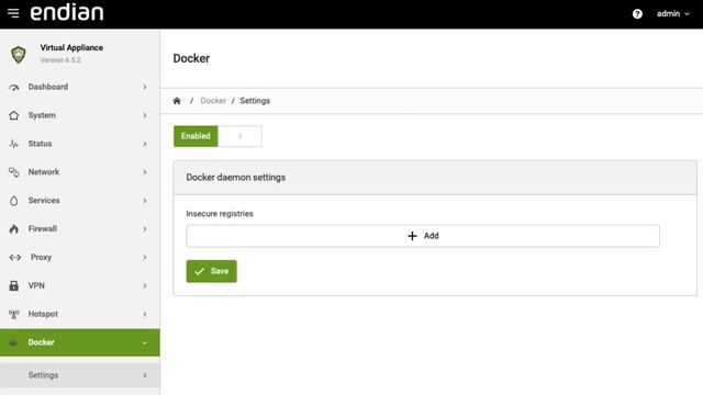 EndianOS UTM 6.5 Docker Integration смотреть онлайн