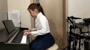 Бич Анастасия (9 лет). А.Лемуан. Этюд соль мажор op.37№23
