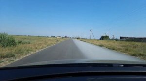 Арабатская стрелка. с. Стрелковое. Новая дорога. Источник.