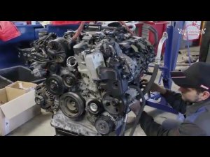 Ремонт двигателя на Mercedes Benz
