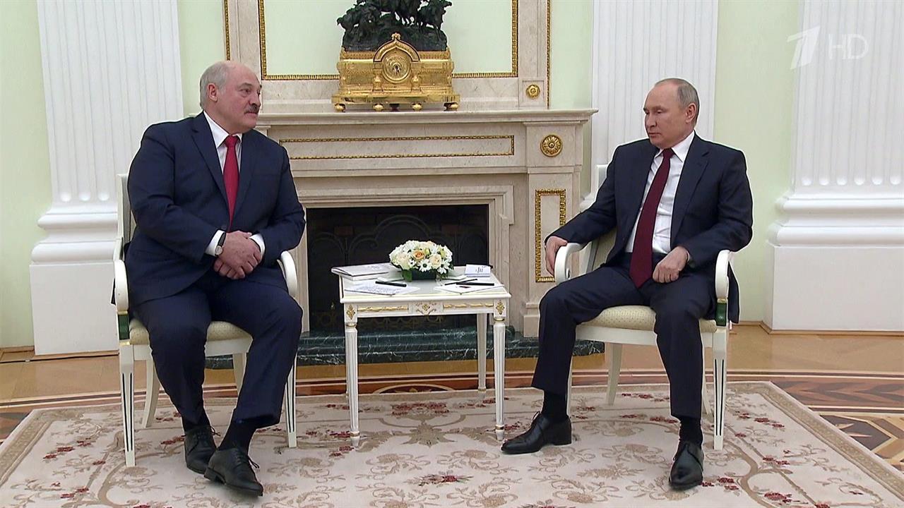 Владимир Путин встретился с президентом Белоруссии Александром Лукашенко