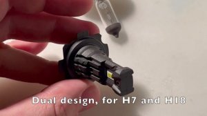 NEW Cheap Philips Ultinon Access 2500 H7 H18 LED Upgrade - Test Review