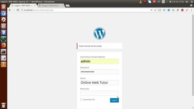 Wordpress Hooks Tutorial for beginners from scratch #13 Action hook "login_head"