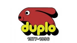 Lego Duplo historical logos