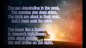 Стихи на английском языке