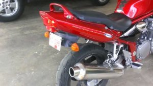 2002 Suzuki Bandit 600S Cold Start