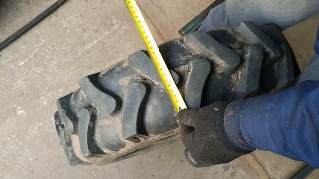 Резина MRL 7.00-12 на мотоблок МТЗ-09H смотреть онлайн