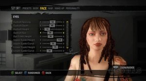 Saints Row 2 - Caucasian “dread head” #2 Female | Character Creation ✨