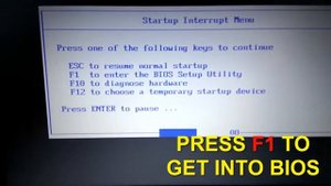 LENOVO L460 | HOW TO GET ENTER INTO BIOS