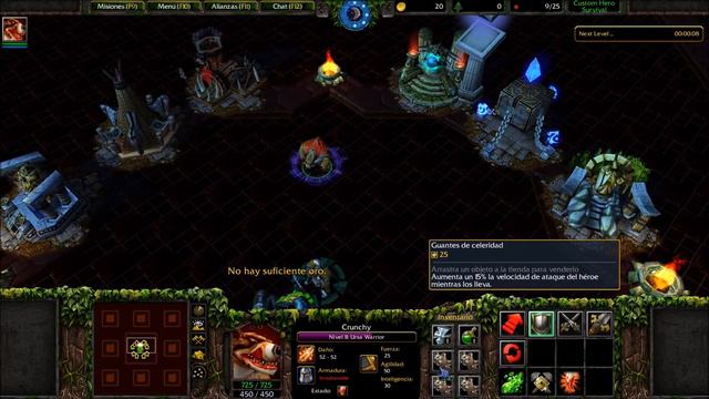 Warcraft 3 Custom Hero Survival - El regreso de Crunchy смотреть онлайн