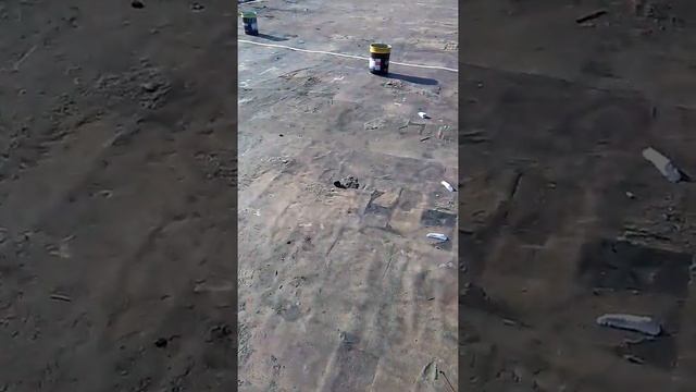 Частичный ремонт мягкой промышленной кровли.