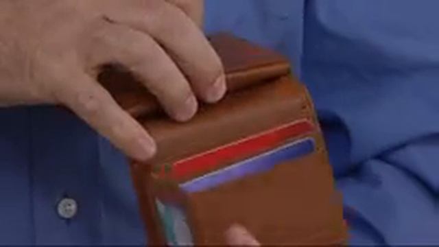 ID Stronghold RFID Buckle Trifold w/ Kiss Clasp and Mini Zip on QVC смотреть онлайн