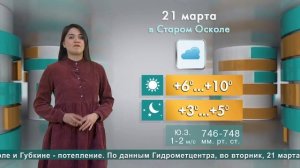 Погода в Старом Осколе на 21 марта