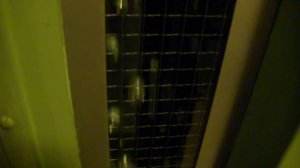 The amazing Graham Brothers Traction elevator @ Abraham Bäckgatan 12D, Söderhamn, Sweden.