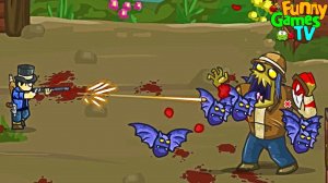 БОЛЬШОЙ БОСС Новые зомби приключения в мультяшной игре про ЗОМБИ GIBS