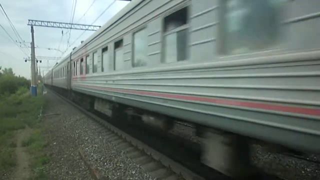 Электровоз ЧС2К-691 с поездом №232Ж Волгоград — Екатеринбург смотреть онлайн