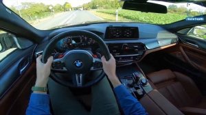 G POWER BMW M5 F90 770HP REVIEW on ROAD u0026 AUTOBAHN N