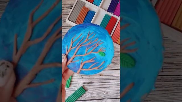 Лепка из пластилина "Весна" смотреть онлайн