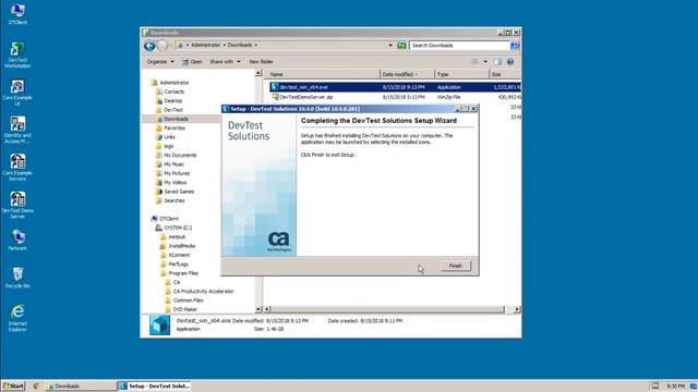 Installing DevTest Workstation on Windows for DevTest Solutions 10.4 смотреть онлайн