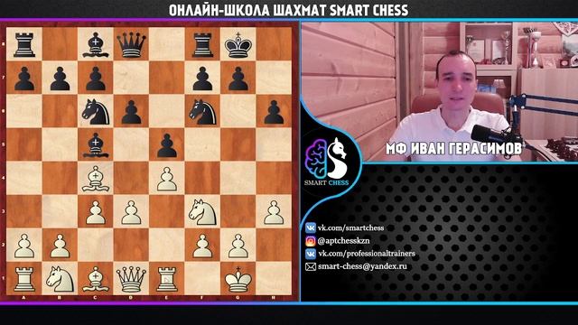 Дебют за 5 минут / Итальянская партия - азы / Школа шахмат SMART CHESS / FM Иван Герасимов