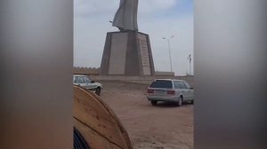 Ураган в Таразе. Снегопад и буран. Погода в Казахстане!