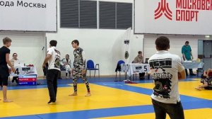 Round BJJ NoGi/Rock&Rolling20/Иванов Сергей (R) vs Быков Сергей/2008-2009/Серые/до 62 кг.