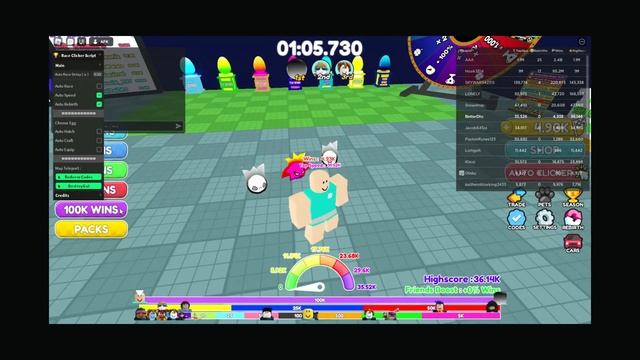 RACE CLICKER Script Pastebin 2022 AUTO FARM | AUTO CLICK | TELEPORT | AUTO HATCH | AUTO REBIRTH ? смотреть онлайн