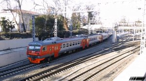 РЖД ЭД4М-1036/1035 Олимпийский Парк - Сочи