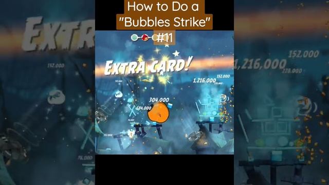 How to Do a "Bubbles Strike" - #11 #viral #trending #shorts #gameplay #angrybirds2 #strike #bubbles