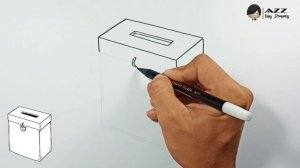 How to draw Donation Box