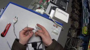 Как подключить Led прожектор. С датчиком.