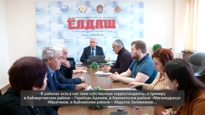 «Халкъ ва заман».    «Республиканская газета «Ёлдаш». Итоги и планы»