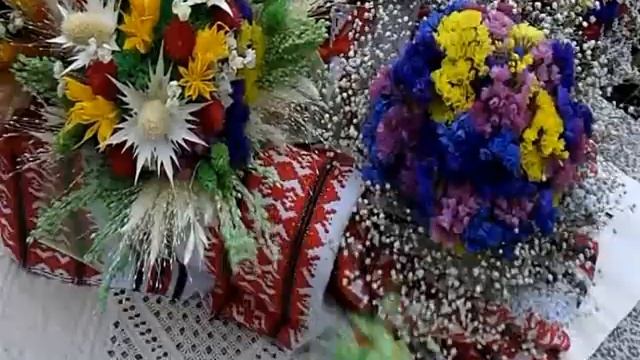 Как я оформляю букетики из сухоцветов. смотреть онлайн