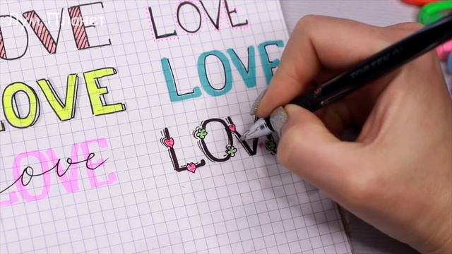 12 идей! ШРИФТЫ для ЛД, блокнота, тетради | Оформлялки ЛумПланет смотреть онлайн