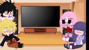 🌸Реакция Наруто и его друзей на Сакура🌸 // 2 часть // gacha club // Наруто // †Сёстры из Конохи†