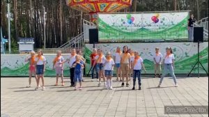 пришкольный лагерь. детский флешмоб.