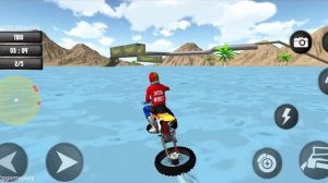 Beach Water Surfer Dirt Bike: Water Bike Racing Games 3D - Android Gameplay