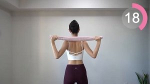 Убрать жир под лопатками