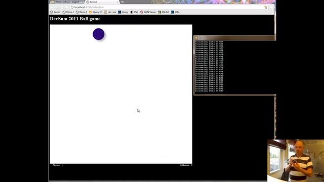 WebSockets and HTML5 devicemotion смотреть онлайн