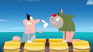 (NEW SEASON 6) Oggy and the Cockroaches 🐟 LOST AT SEA 🌊 (S06-E50)