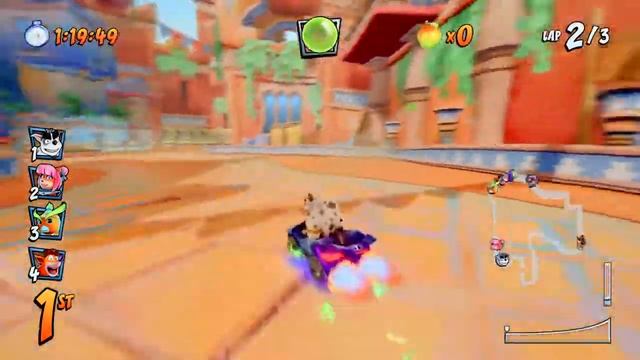 Crash™ Team Racing Nitro-Fueled - Twilight Tour Online Gameplay (Intense Race - INFINITE BOOST) смотреть онлайн