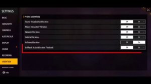 New SETTINGS After Update | Free fire new settings | free fire setting