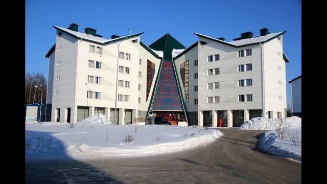 Видео прогулка по Ханты-Мансийску. ЮГУ смотреть онлайн