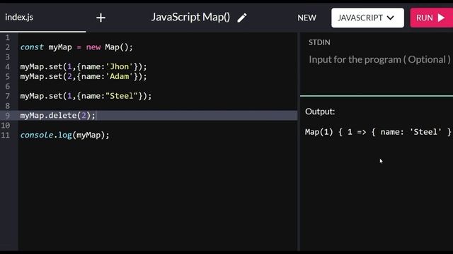 Map in JavaScript