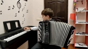 Баян и фортепиано Д.Д. Шостакович Шарманка